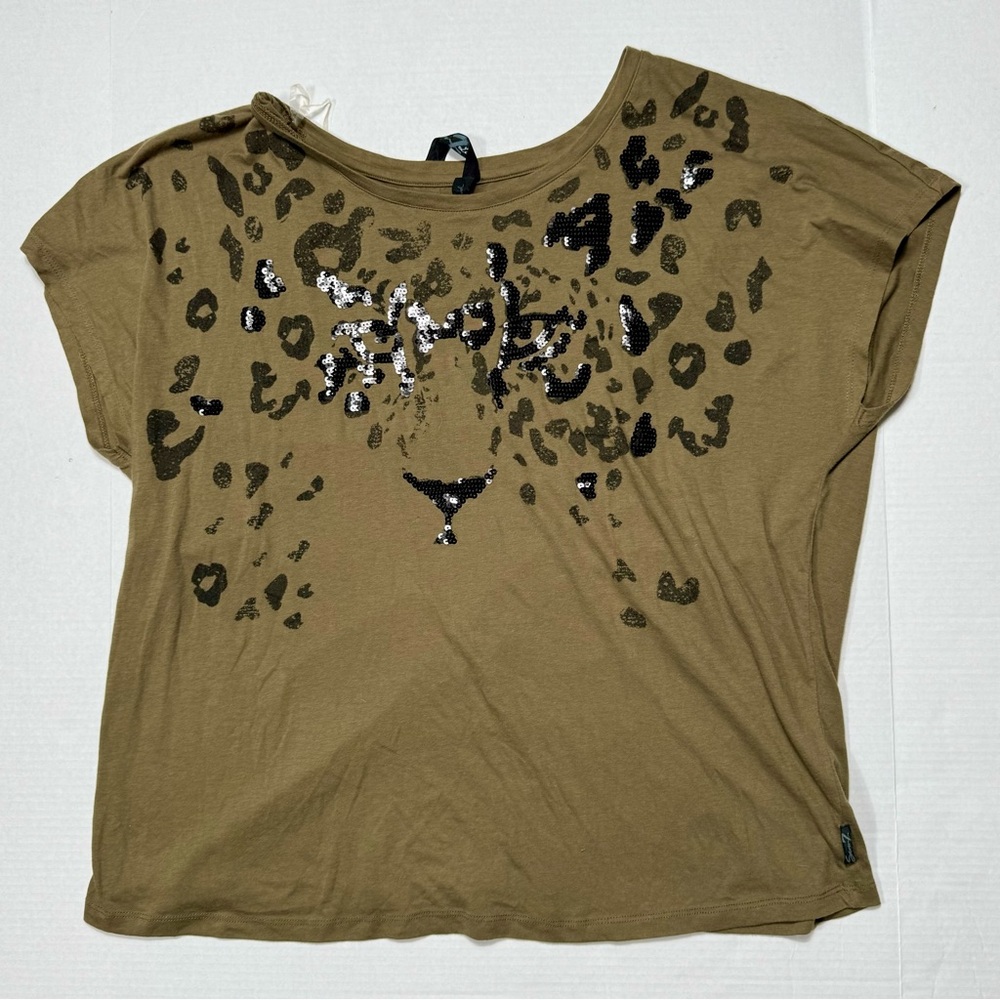 LAST CHANCE Seven7 Luxe Leopard tee